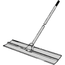 Sloda, 3 meter med fast skaft (aluminium)