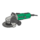 Vinkelslip 125 mm
